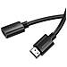 Hoco Cavo Originale Prolunga 1 Metro Femmina In Maschio Hdmi Full Hd 4k Black - Foto miniatura 3
