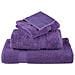 Asciugamani per Ospiti SOLUND 4 pz Viola 30x50 cm 600 g/m² - Foto miniatura 4