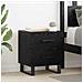 Mobiletti da Notte 2 pcs Rovere nero 40 x 35 x 47,5 cm - Foto miniatura 2