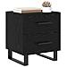 Mobiletti da Notte 2 pcs Rovere nero 40 x 35 x 47,5 cm - Foto miniatura 3