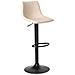Set Di 2 Sgabelli Da Bar Lebrija Pelle Sintetica Beige Chiaro - Foto miniatura 3