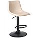 Set Di 2 Sgabelli Da Bar Lebrija Pelle Sintetica Beige Chiaro - Foto miniatura 4