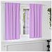 Tende con tende 2 pcs Viola Poliestere - Foto miniatura 2