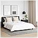 Set di piumini con cuscino 3 pcs Bianco 200 x 220 cm Microfibra - Foto miniatura 2
