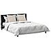 Set di piumini con cuscino 3 pcs Bianco 200 x 220 cm Microfibra - Foto miniatura 3