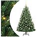 Albero di Natale Artificiale con Rami Pieghevoli Verde 150 cm - Foto miniatura 1