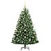 Albero di Natale Artificiale con Rami Pieghevoli Verde 150 cm - Foto miniatura 3