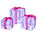 Scatola Regalo con 60 LED 3 pcs Blu 20 x 20 x 20 cm Acrilico - Foto miniatura 1
