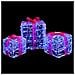 Scatola Regalo con 60 LED 3 pcs Blu 20 x 20 x 20 cm Acrilico - Foto miniatura 3
