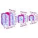 Scatola Regalo con 60 LED 3 pcs Blu 20 x 20 x 20 cm Acrilico - Foto miniatura 8
