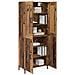 Credenza 2 pcs Legno vecchio Legno multistrato - Foto miniatura 3