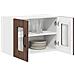 Pensile cucina Rovere Marrone 60 x 31 x 40 cm Legno multistrato - Foto miniatura 3