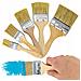 Set Di Pennelli Sintetici Per Pittura - 5 Misure: 1"", 1,5"", 2"", 2,5"", 3"" | Alta Qualità, Versatilità | Per Muri E Mobili - Foto miniatura 2