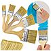 Set Di Pennelli Sintetici Per Pittura - 5 Misure: 1"", 1,5"", 2"", 2,5"", 3"" | Alta Qualità, Versatilità | Per Muri E Mobili - Foto miniatura 1