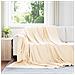 Coperte da Pile 6 pcs Crema 270 x 240 cm Panno - Foto miniatura 2