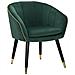 Poltrona Vkh319-verde-legno-62x58x78 Cm - Foto miniatura 1