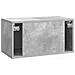 Mobile Porta TV da Muro Grigio Cemento 59,5 x 31 x 30 cm - Foto miniatura 6