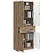 Set di armadi 2 pcs Legno ingegnerizzato - Foto miniatura 2