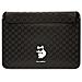 Custodia Karl Lagerfeld Saffiano Monogram Choupette Per Laptop 16 - Nera - Foto miniatura 1