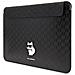 Custodia Karl Lagerfeld Saffiano Monogram Choupette Per Laptop 16 - Nera - Foto miniatura 2