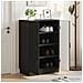 Mobile per scarpe HOORN 59,5 x 39,5 x 87 cm Nero - Foto miniatura 2