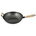 Padella Wok Antiaderente Borghese Manico Legno Cm32 Pentole E Preparazione - Foto miniatura 2