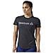 El Logo Marble Tee Black T-shirt Allenamento Donna Taglia Xs - Foto miniatura 7