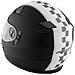 Casco Integrale Moto Scooter Touring Visiera Interna Parasole Viaggio Nero L - Foto miniatura 3