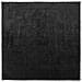 Tappeto Shaggy Nero 200 X 200 Cm Evren - Foto miniatura 8