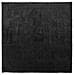Tappeto Shaggy Nero 200 X 200 Cm Evren - Foto miniatura 6