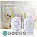 Monitor Per Bambini Con Audio - Wireless - 2,4 Ghz - Comunicazione Bidirezionale - Fino A 300 M - Facile Installazione - Bianco Verde /bianco 1,50 M - Foto miniatura 2