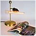 Lampadina Maxi Filament Bumped, Decorativa, Con Filamento A Spirale, Oro In Vetro, 18 X 18 X 21,5 Cm, 1 X E27, 5w, 250lm, 2000k, 240v - Foto miniatura 3