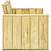 Set Divani Da Giardino 2 Pz In Legno Di Pino Impregnato - Foto miniatura 5