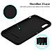 Cadorabo Custodia Compatibile Con Apple Iphone Xs Max In Liquid Nero - Coperchio Protettivo In Silicone Tpu Flessibile - Foto miniatura 2