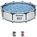Piscina Stee Pro Max 305x76 c / pom. 56408 - Foto miniatura 1