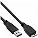 35410, USB A, Micro-USB B, Maschio / maschio, USB 3.0 - Foto miniatura 2