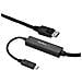 Cavo Adattatore USB-C a DisplayPort da 3m - 4k 60hz - Nero - Adattatore USB Tipo-C - Compatible con Thunderbolt 3 - Foto miniatura 1