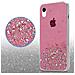 Cadorabo Custodia Compatibile Con Apple Iphone Xr In Rosa Con Glitter - Coperchio Protettivo In Silicone Tpu Flessibile Con Glitter Scintillanti - Foto miniatura 5