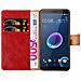 Custodia Compatibile Con Htc Desire 12 In Rosso Vinaccia - Coperchio Protettiva Con Chiusura Magnetica, Funzione Stand E Tasca Per Le Carte - Foto miniatura 7