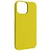 Cover Per Iphone 14 Pro Max In Silicone Semi-rigido Soft-touch Gialla - Foto miniatura 4
