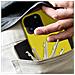 Cover Per Iphone 14 Pro Max In Silicone Semi-rigido Soft-touch Gialla - Foto miniatura 5