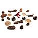 Miscela Assortita - Decorazioni Autunnali, Natalizie E Naturali - 20 Coni, Legno E Bacche - Foto miniatura 1