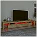 Mobile Porta Tv Con Luci Led Rovere Sonoma - Foto miniatura 8