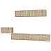 Set Di Mobili Porta Tv 5 Pz Rovere Sonoma In Legno Multistrato - Foto miniatura 2