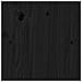 Sgabelli 2 Pz Nero 40x40x60 Cm In Legno Massello Di Pino - Foto miniatura 11