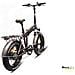 Rocketball - Matt Grey - 250w / 10ah - Bicicletta Elettrica Pieghevole A Doppia Sospensione - Fat E-bike Pieghevole Da 20 Pollici - Foto miniatura 3