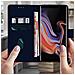 Custodia Samsung Galaxy Note 9 Custodia Portadocumenti Funzione Supporto Blu - Foto miniatura 4