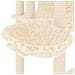 Albero Per Gatti Con Tiragraffi In Sisal Crema 191 Cm - Foto miniatura 5