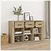 Credenza Rovere Sonoma 100x30x59,5 Cm In Legno Multistrato - Foto miniatura 3