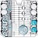 Lavastoviglie RapidÓ CF 3E9E0W Capacità 13 Coperti Classe E Colore Bianco - Foto miniatura 6